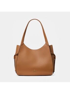 Kate Spade Stash Pebbled
Leather Carryall Shoulder Bag, Bungalow Brown NEW NWT